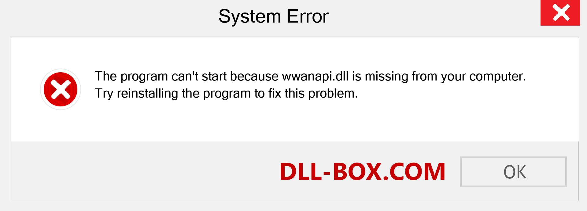  wwanapi.dll file is missing?. Download for Windows 7, 8, 10 - Fix  wwanapi dll Missing Error on Windows, photos, images