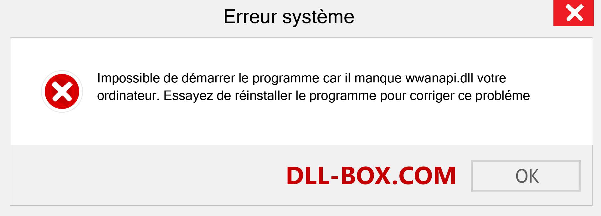 Le fichier wwanapi.dll est manquant ?. Télécharger pour Windows 7, 8, 10 - Correction de l'erreur manquante wwanapi dll sur Windows, photos, images